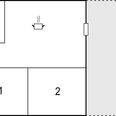 2 Bedroom Pet Friendly In 度假居 Wilcze (Greater Poland)